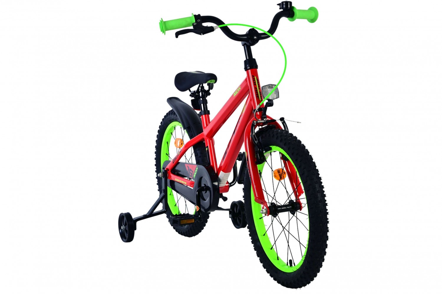 Volare Rocky Kinderfahrrad 18 Zoll Jungen Rot