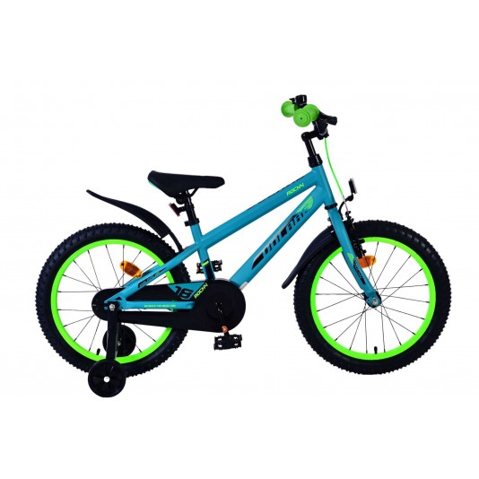 Volare Rocky Kinderfahrrad 18 Zoll Jungen Grün Volare Rocky Kinderfahrrad 18 Zoll Jungen Grün