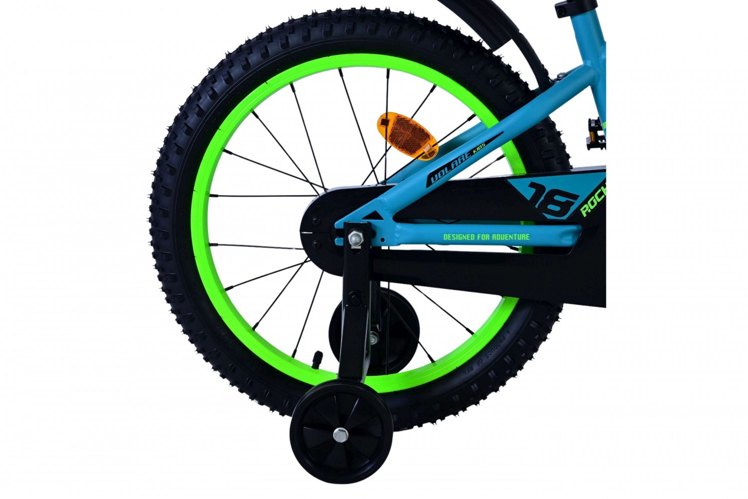 Volare Rocky Kinderfahrrad 18 Zoll Jungen Grün