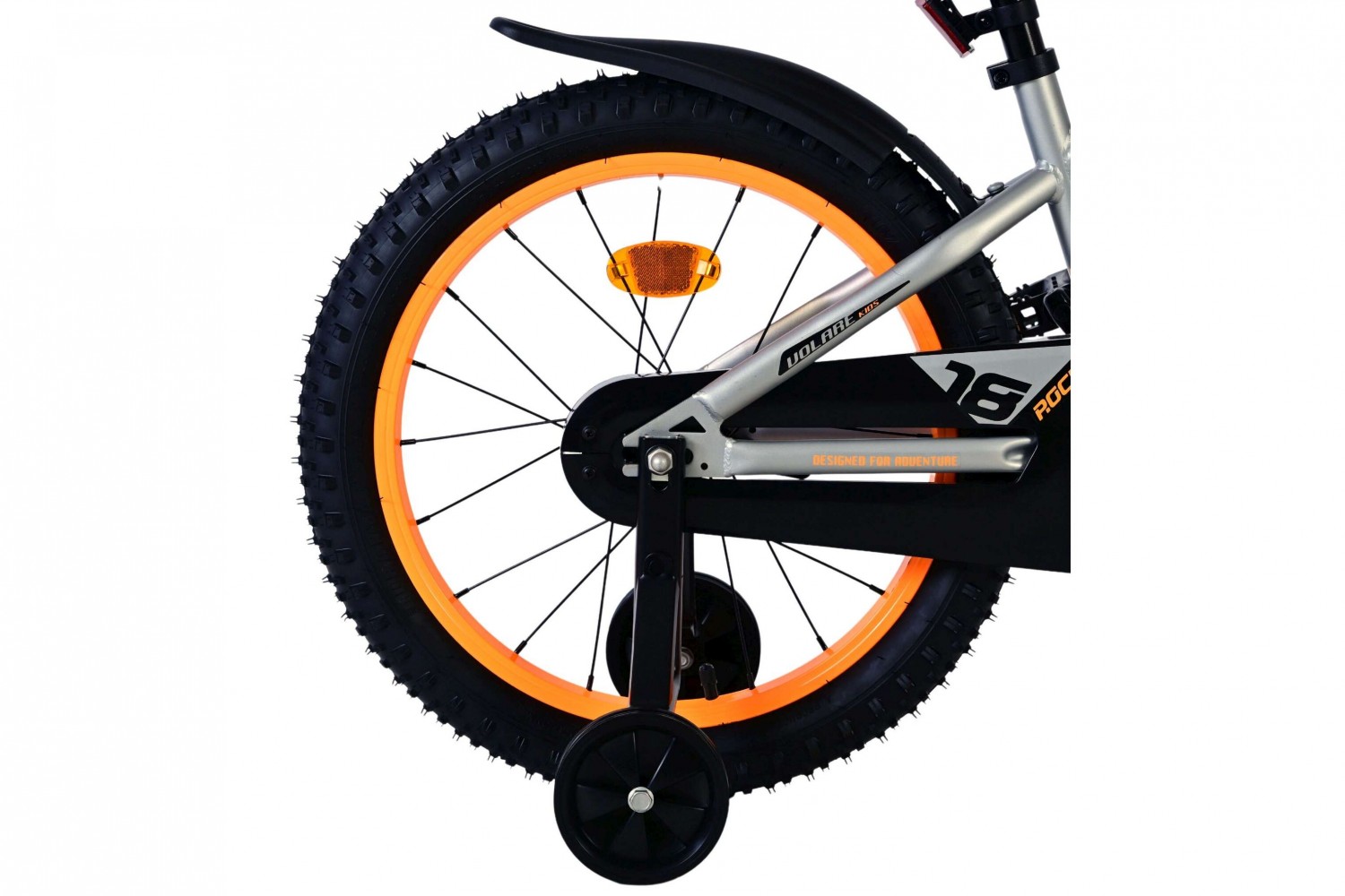 Volare Rocky Kinderfahrrad 18 Zoll Jungen Grau