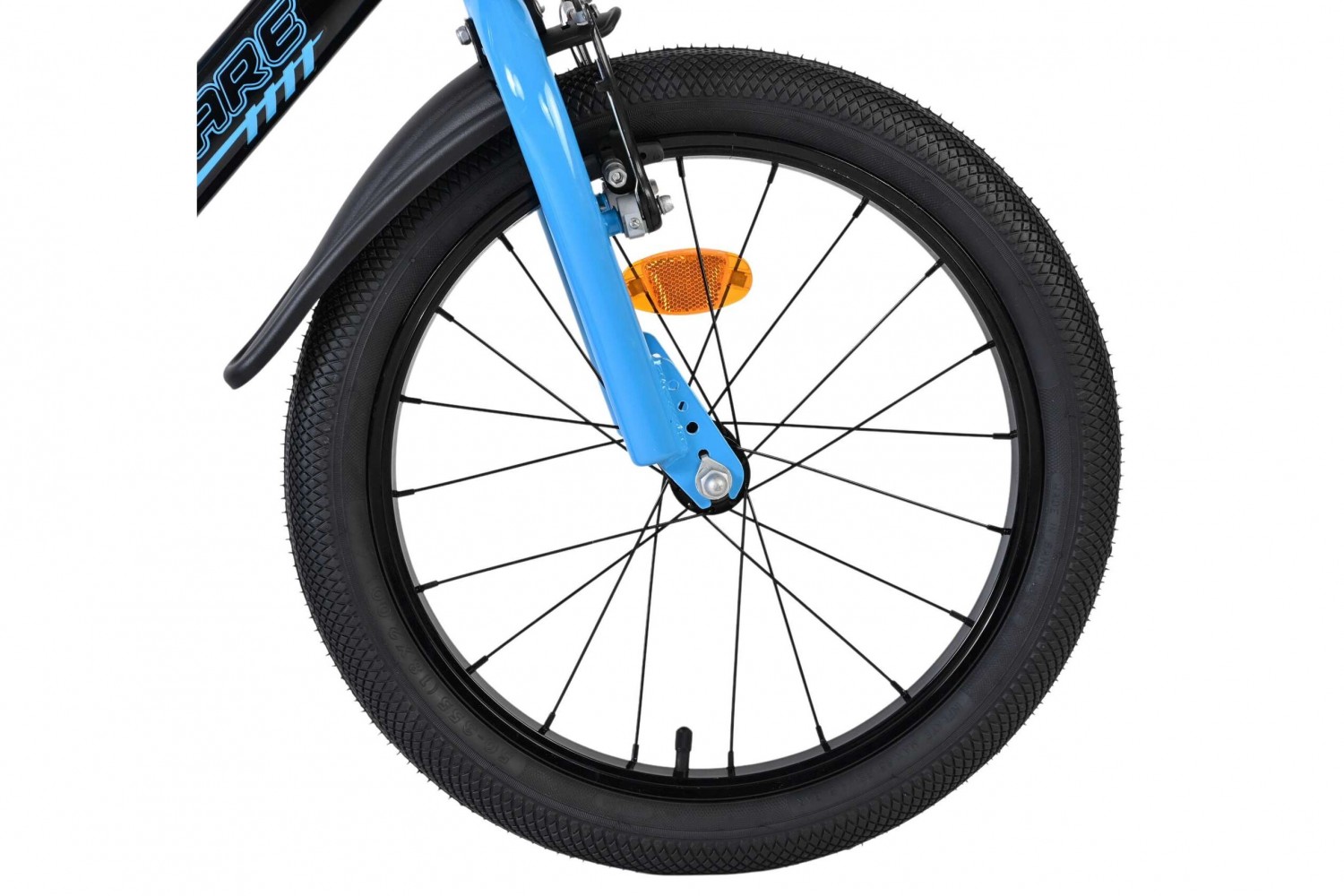 Volare Sportivo Kinderfahrrad 18 Zoll Jungen | Blau Schwarz
