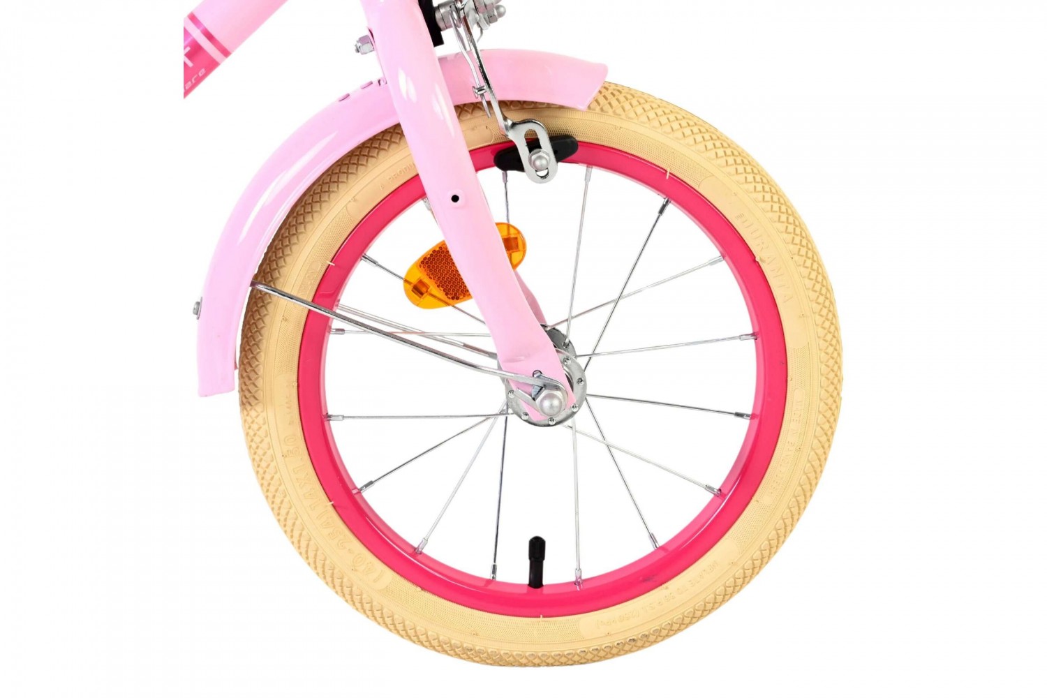 Volare Excellent Kinderfahrrad 14 Zoll Mädchen Rosa
