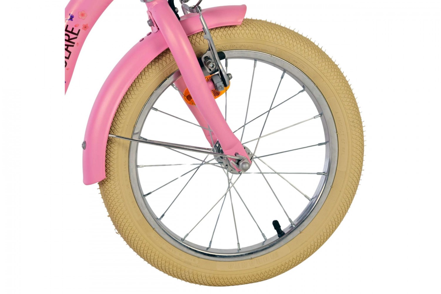 Volare Blossom Kinderfahrrad Mädchen 16 Zoll Rosa