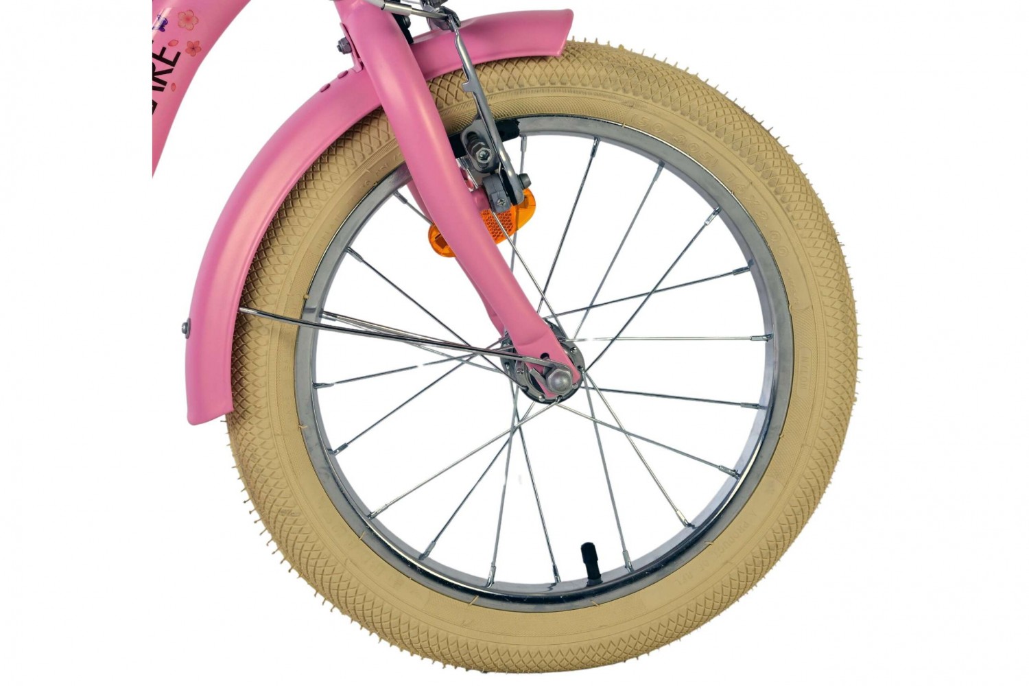 Volare Blossom Kinderfahrrad Mädchen 16 Zoll Rosa | 2 Handbremsen