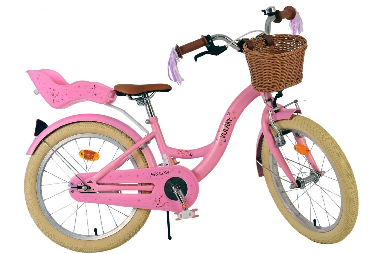 Volare Blossom Kinderfahrrad Mädchen 86 Zoll Rosa