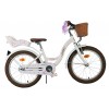 Volare Blossom Kinderfahrrad Mädchen 18 Zoll Weiß