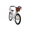 Volare Blossom Kinderfahrrad Mädchen 18 Zoll Weiß | Zwei Handbremsen