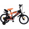 Volare Sportivo Jungenfahrrad 14 Zoll Neon Orange Schwarz 2 Handbremsen