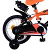 Volare Sportivo Jungenfahrrad 14 Zoll Neon Orange Schwarz 2 Handbremsen