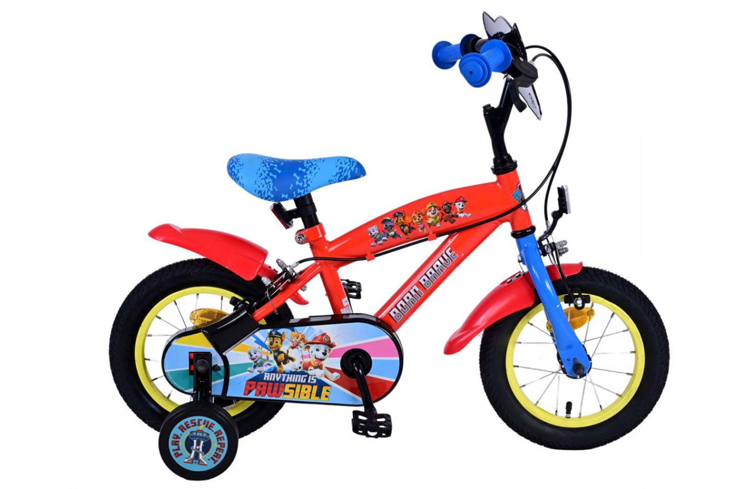 Paw Patrol Jungenfahrrad 12 Zoll | 2 Handbremsen