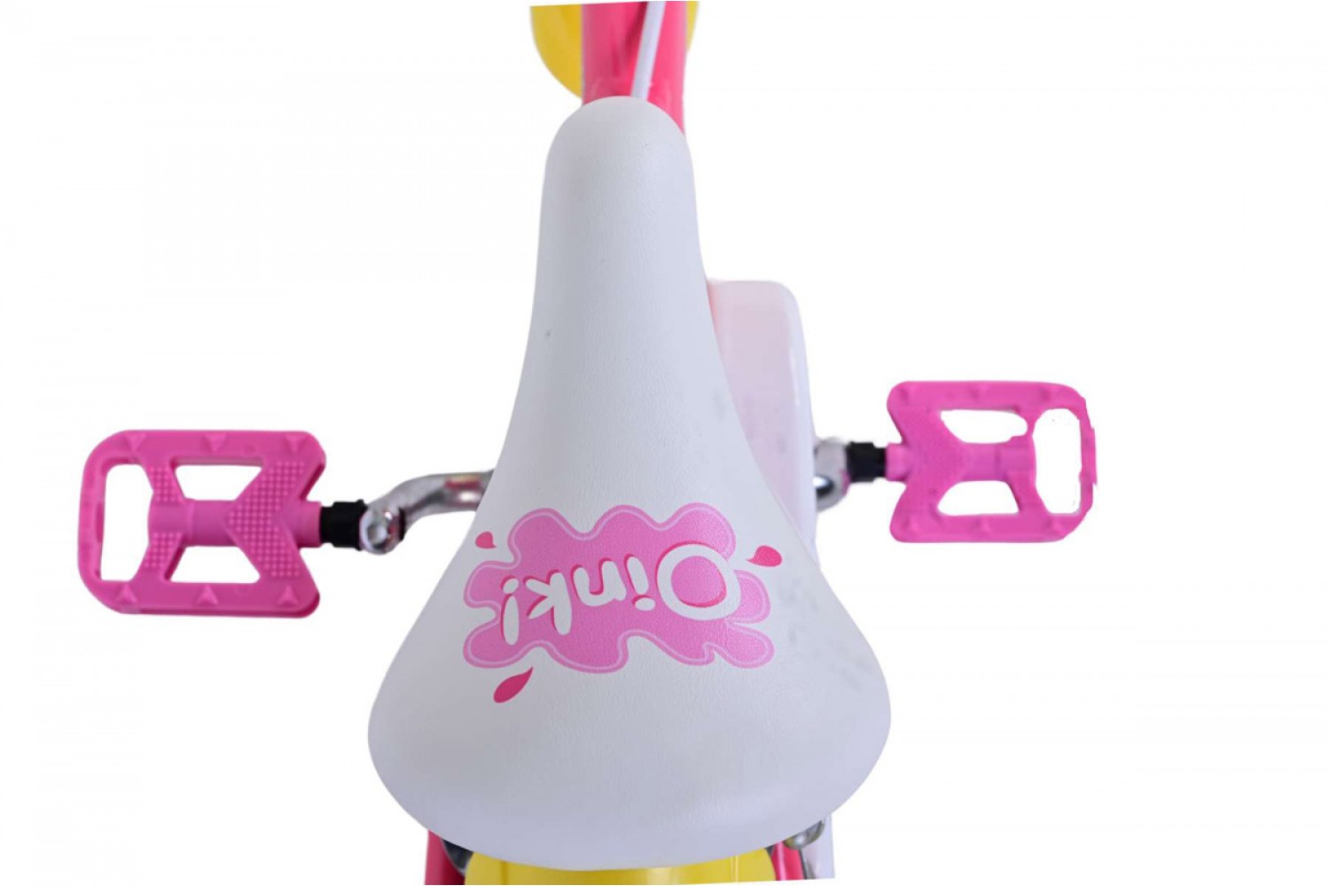 Peppa Pig Mädchenfahrrad 12 Zoll Rosa | 2 Handbremsen