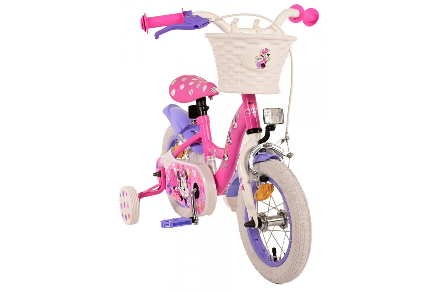 Minnie Cutest Ever! Mädchenfahrrad 12 Zoll Rosa