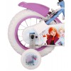 Disney Frozen 2 Mädchenfahrrad 12 Zoll Blau/Lila | 2 Handbremsen