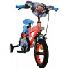 Spider-Man Jungenfahrrad 12 Zoll Blau/Rot