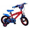 Ultimate Spider-Man Jungenfahrrad 12 Zoll Blau/Rot | 2 Handbremsen