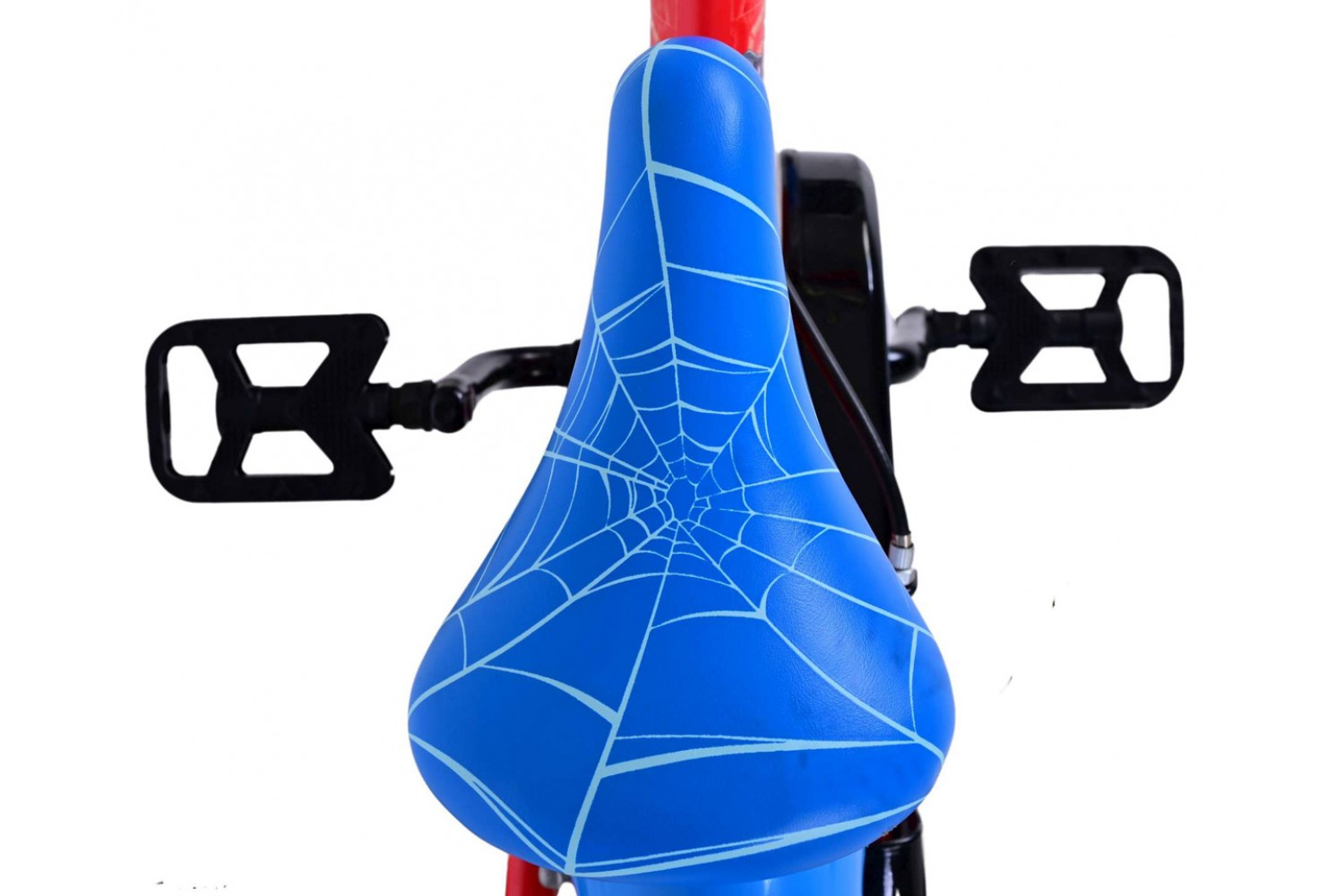 Ultimate Spider-Man Jungenfahrrad 12 Zoll Blau/Rot | 2 Handbremsen