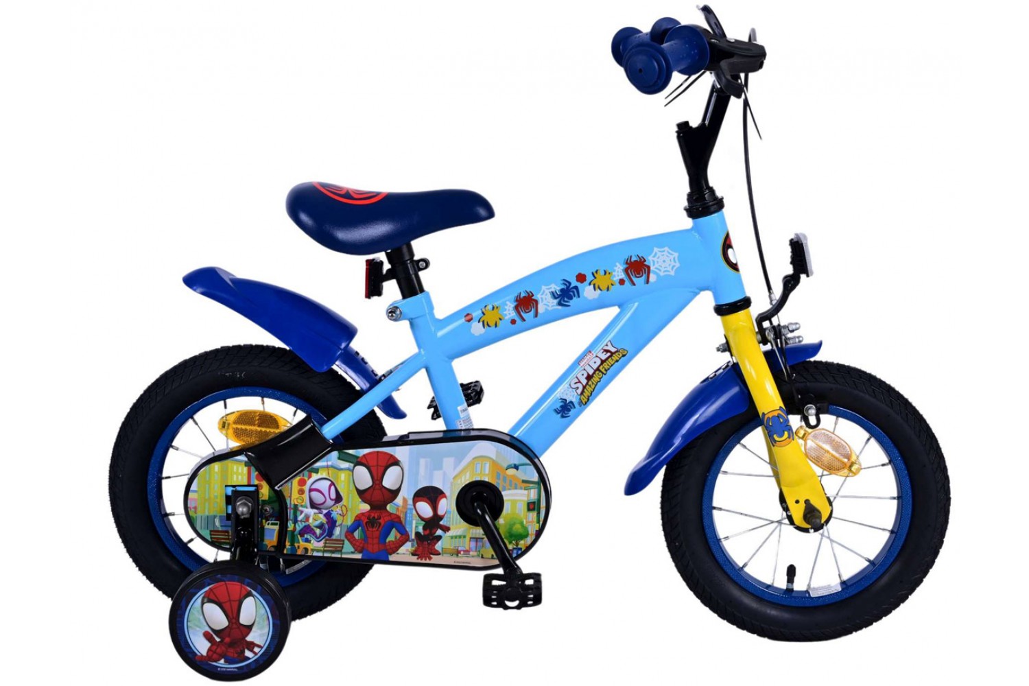 Spidey Jungenfahrrad 12 Zoll Blau