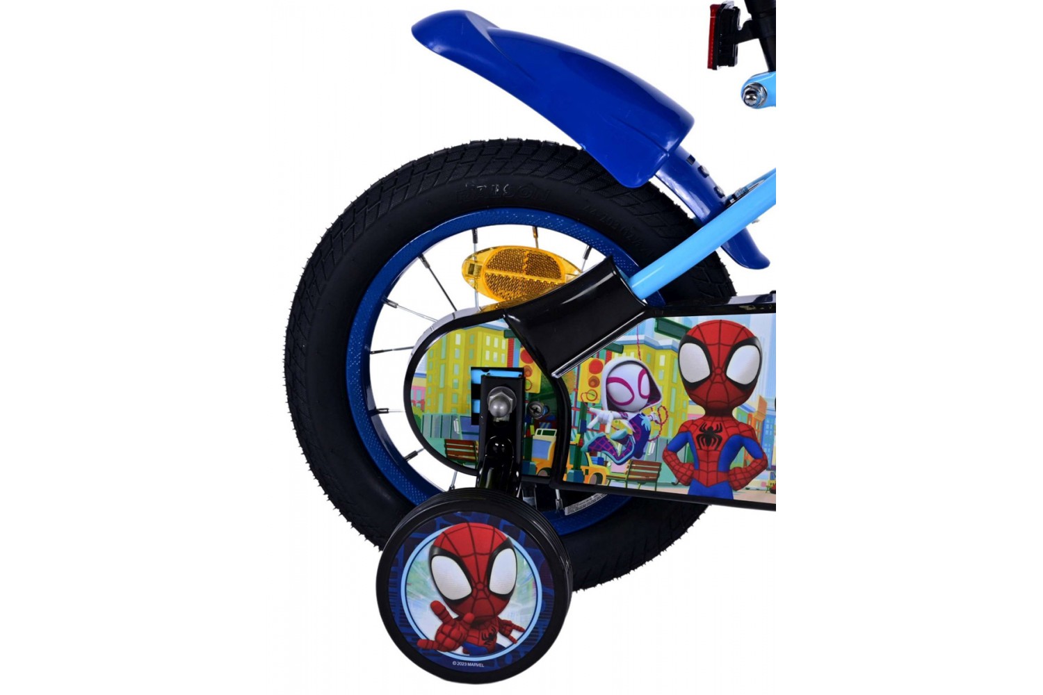 Spidey Jungenfahrrad 12 Zoll Blau