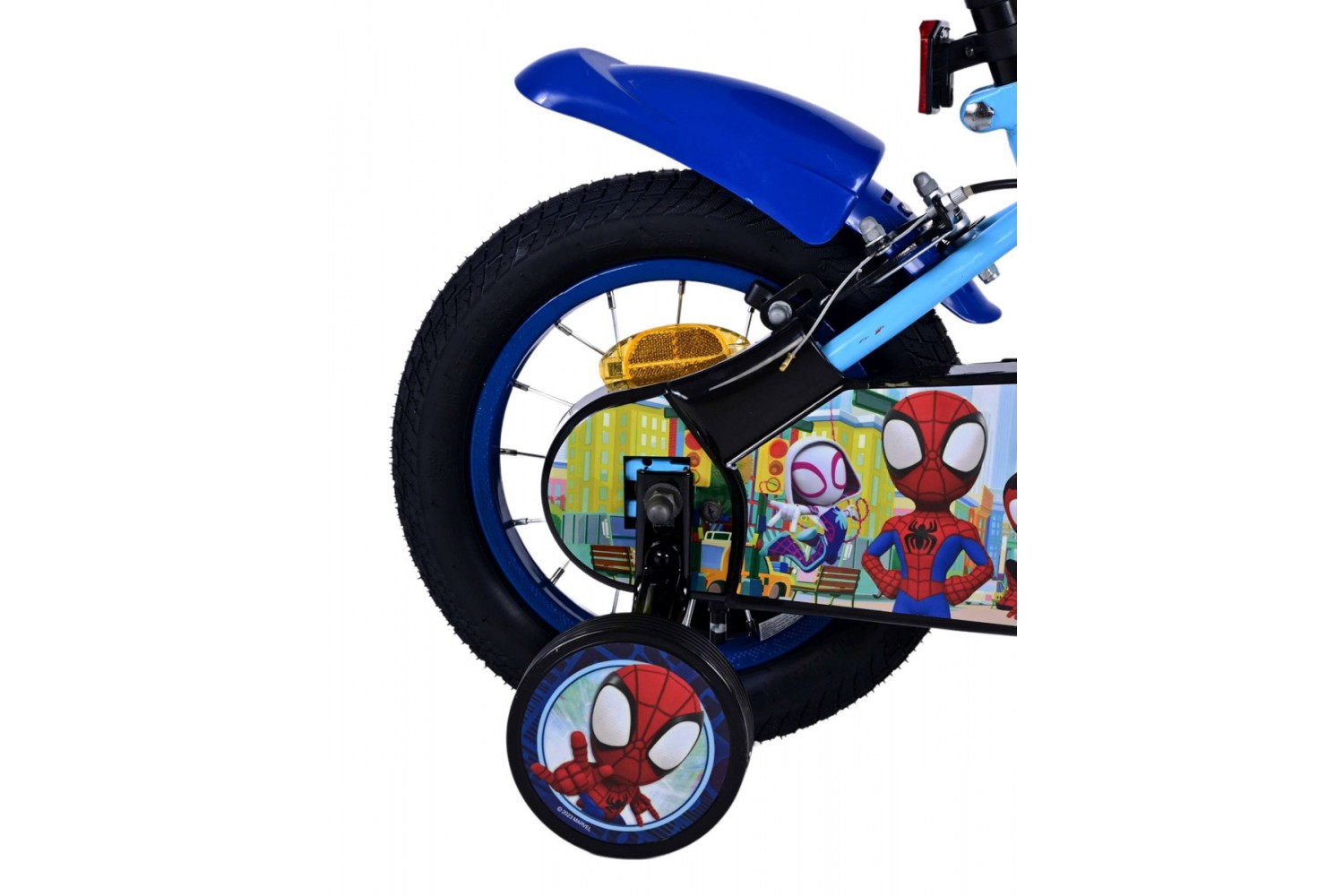 Spidey Jungenfahrrad 12 Zoll Blau | 2 Handbremsen