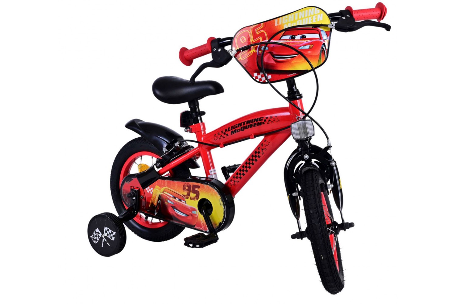 Disney Cars Jungenfahrrad 12 Zoll 2 Handbremsen