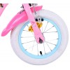 Disney Princess Mädchenfahrrad 12 Zoll Rosa | 2 Handbremsen