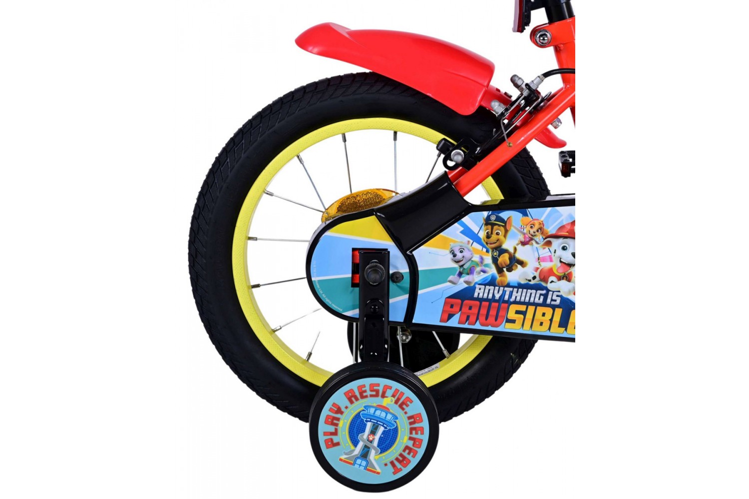 Paw Patrol Jungenfahrrad 14 Zoll | 2 Handbremsen