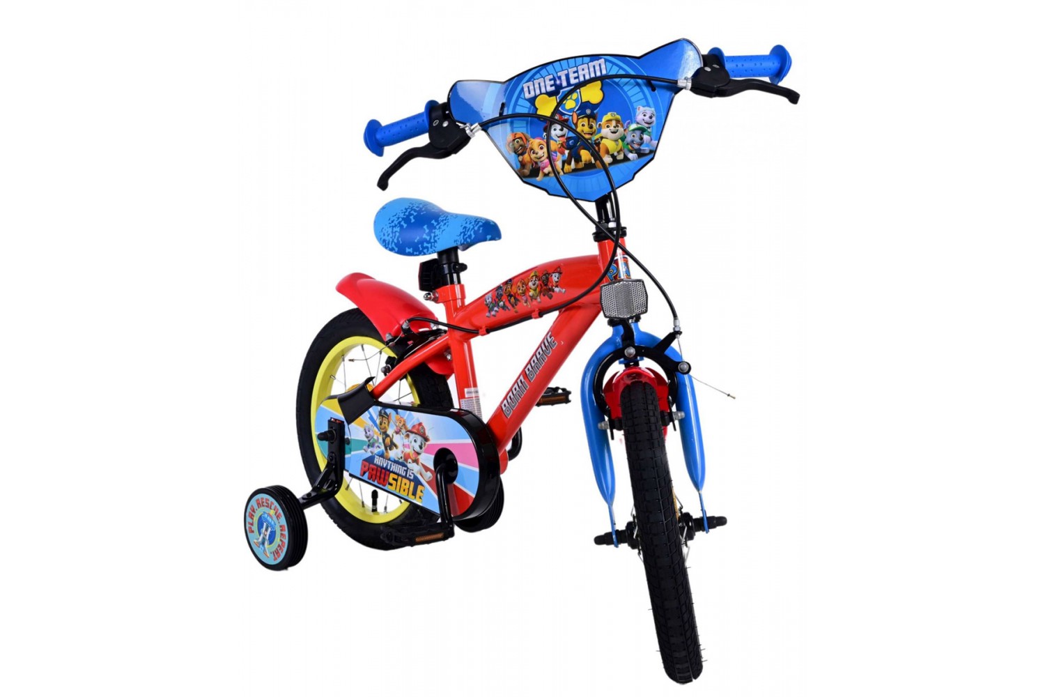 Paw Patrol Jungenfahrrad 14 Zoll | 2 Handbremsen