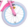 Disney Princess Mädchenfahrrad 16 Zoll Rosa | 2 Handbremsen