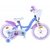 Disney FRosan 2 Mädchenfahrrad 16 Zoll Blau/Lila