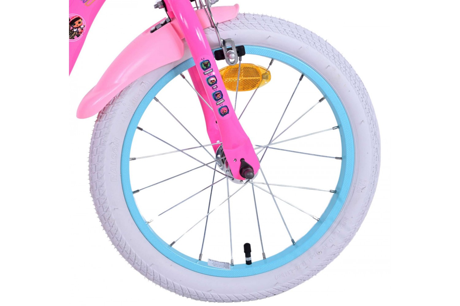 LOL Surprise Mädchenfahrrad 16 Zoll Rosa