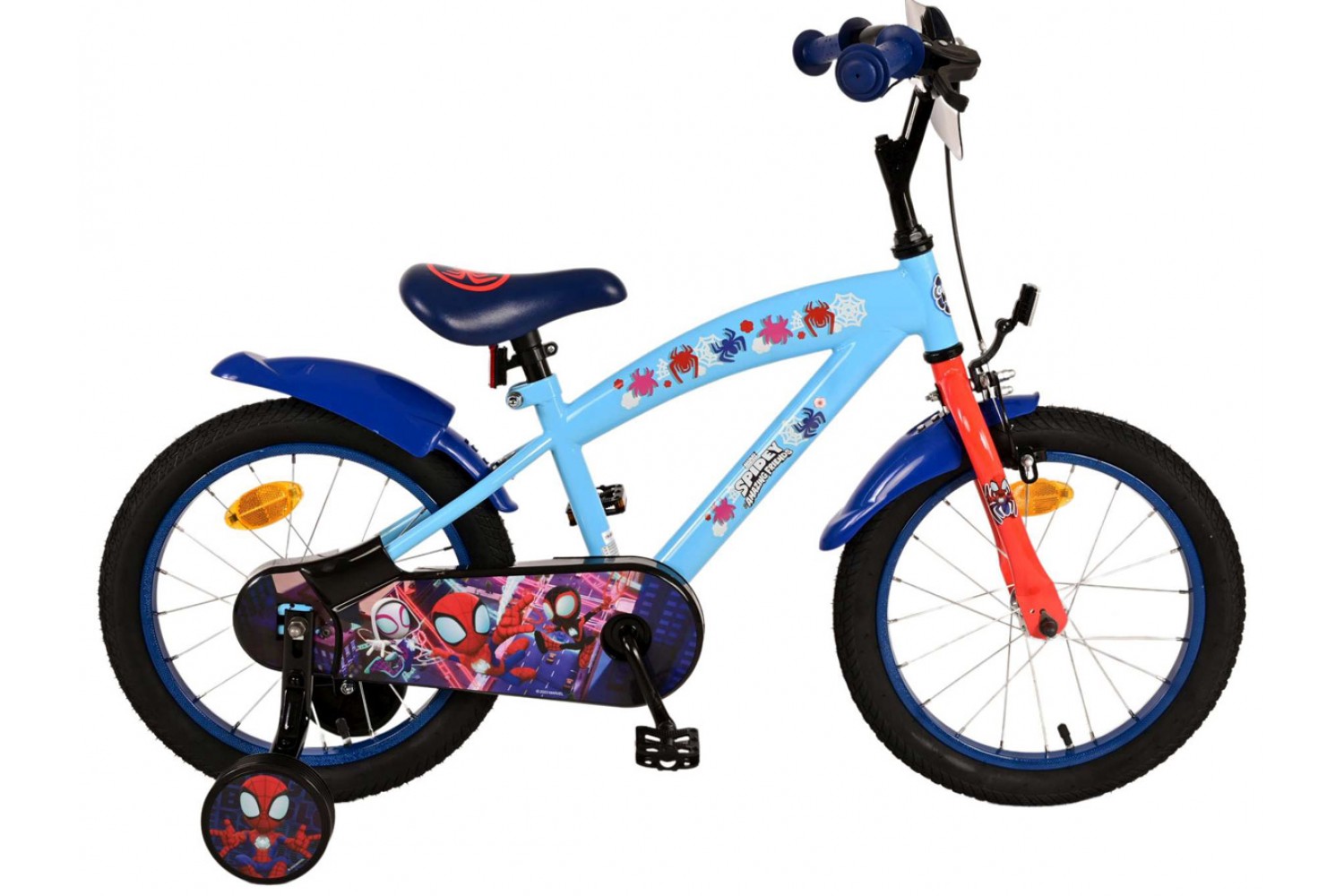 Spidey Jungenfahrrad 16 Zoll Blau