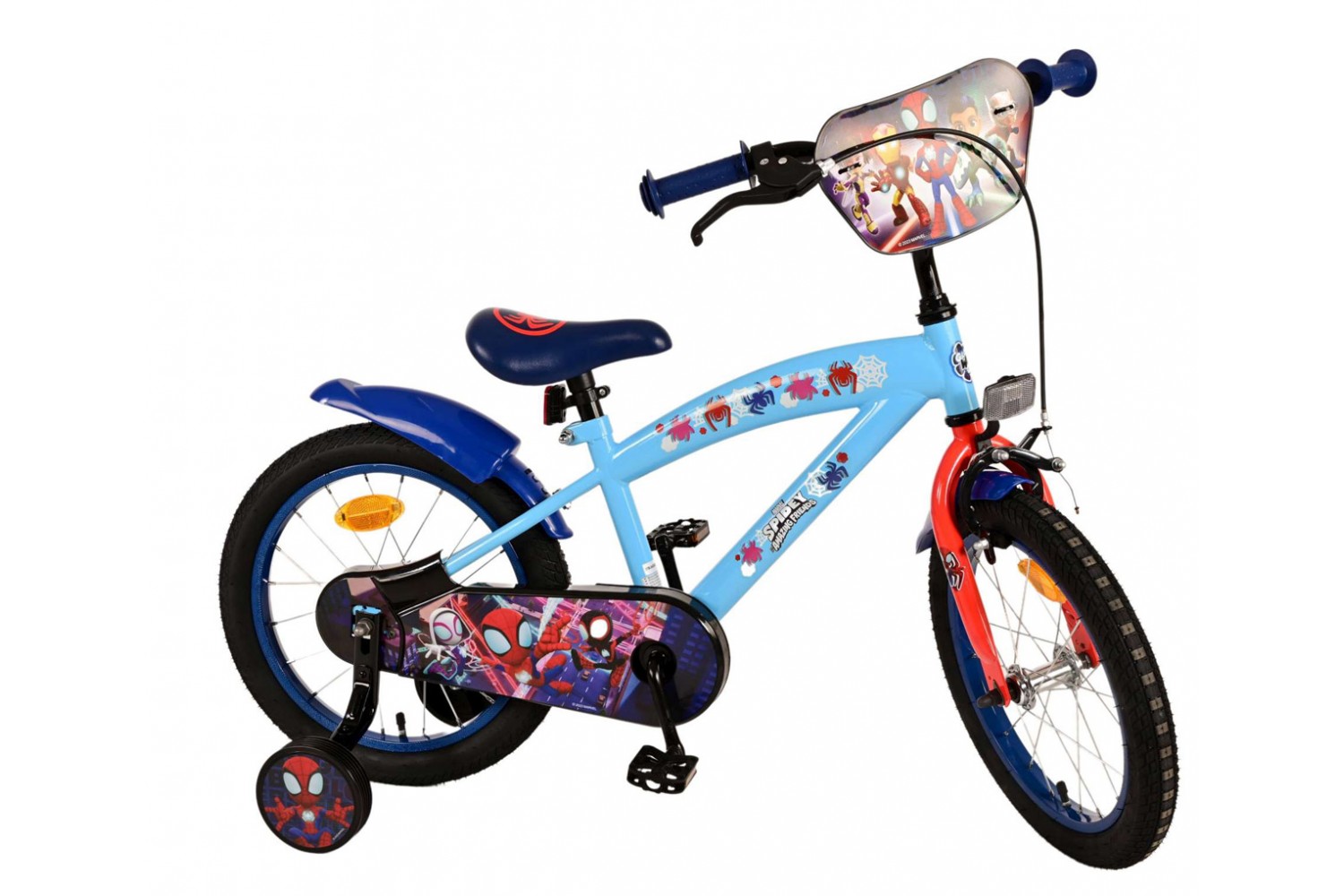 Spidey Jungenfahrrad 16 Zoll Blau