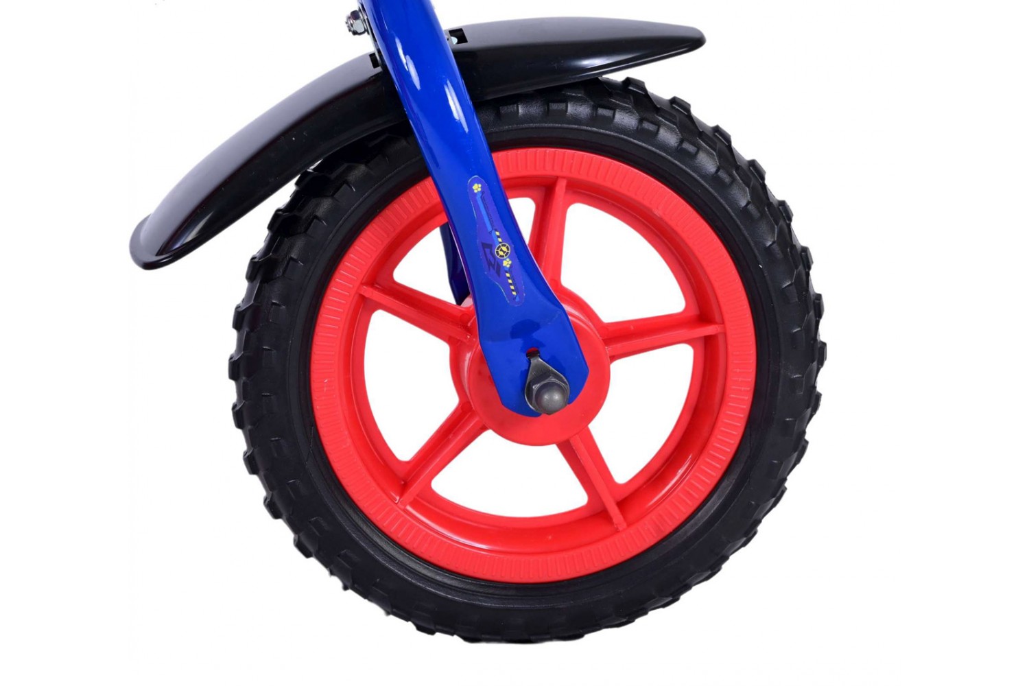 Paw Patrol Jungenfahrrad 10 Zoll Rot/Blau Vollblüter