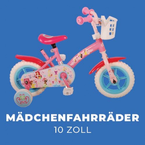 Mädchenfahrräder 10 Zoll