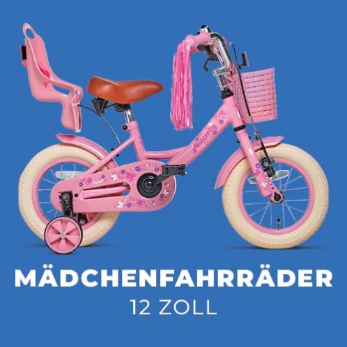 Mädchenfahrräder 12 Zoll