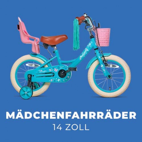 Mädchenfahrräder 14 Zoll